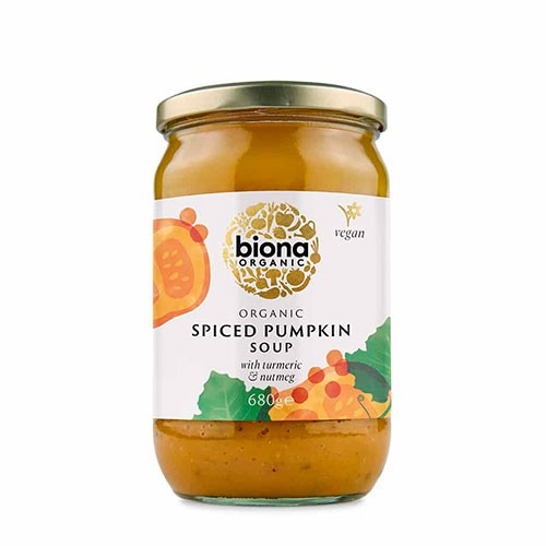 Økologisk Græskarsuppe 680g fra Biona Organic - Supertilbud!