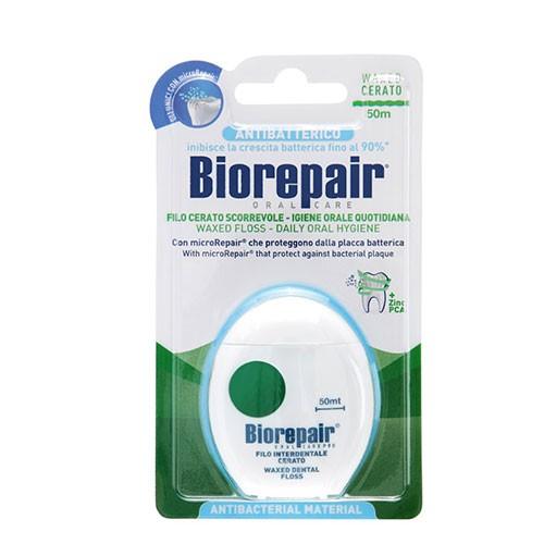 Vokset Tandtråd fra Biorepair - 1 Pakke til Mundpleje
