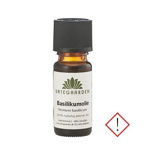 Basilikumolie 10 Ml - Økologisk fra Urtegaarden