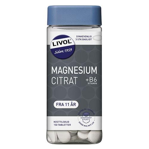 Magnesium Citrat 150 Tabletter - Økologisk Tilbud