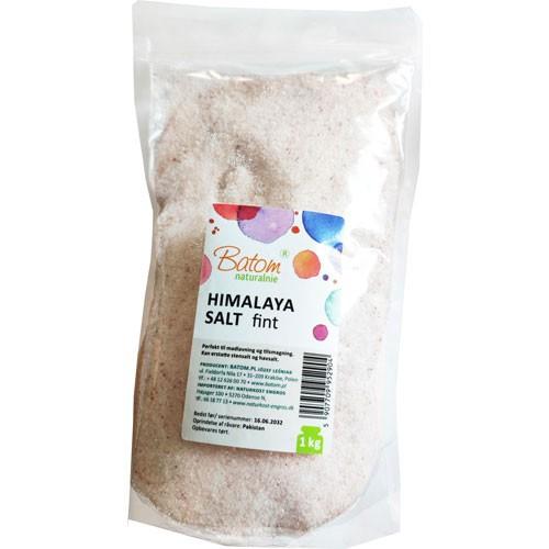 Himalaya Salt Fint Pink 1 Kg - Økologisk Kvalitet