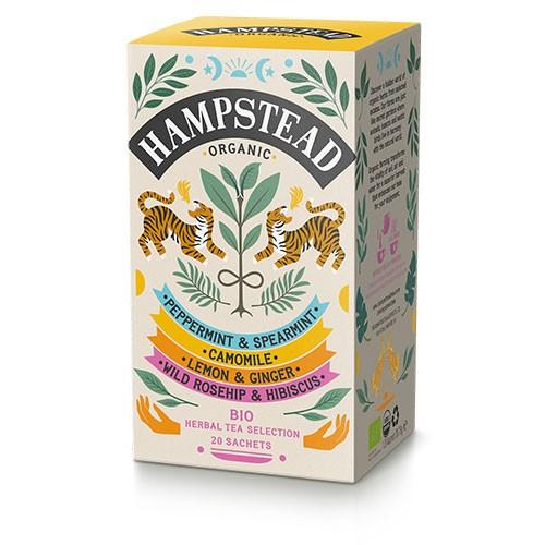 Økologisk Urtete Selection Pack - 20 Breve fra Hampstead Tea