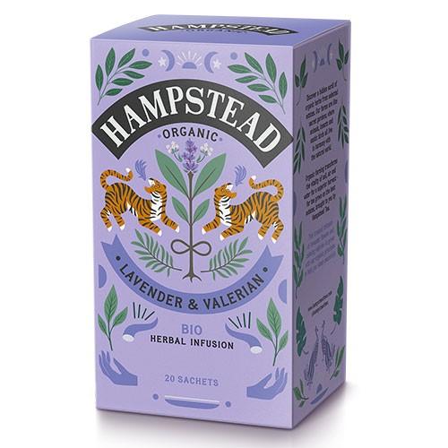 Økologisk Lavendel & Baldrian Te - 20 Breve fra Hampstead