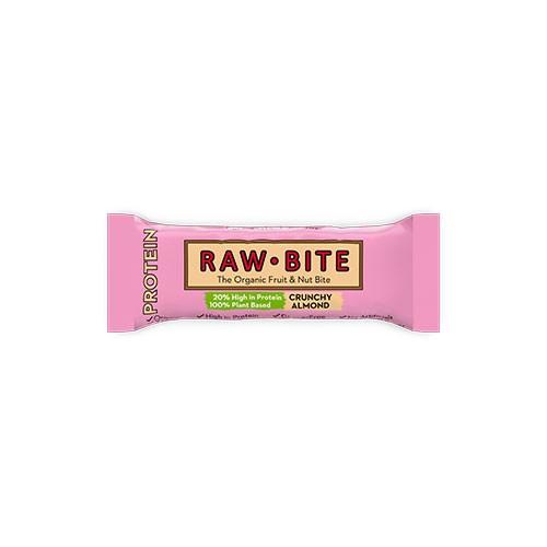 Økologisk Protein Crunchy Almond - 45 Gram fra Rawbite