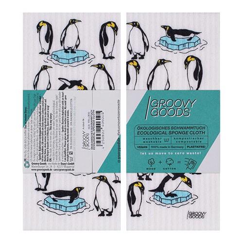 Karklud med plastikpingvin - 1 stk fra Groovy Goods
