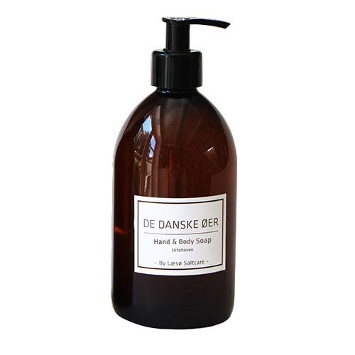 Hånd- og Kropssæbe Urtehaven, De Danske Øer - 500 Ml