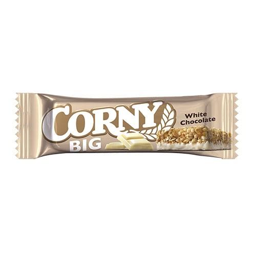 Stor Hvid Chokolade 40 Gram fra Corny - Økologisk Delikatesse