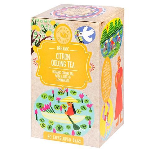 Økologisk Citron Oolong Te - 20 Breve fra Ministry Of Tea