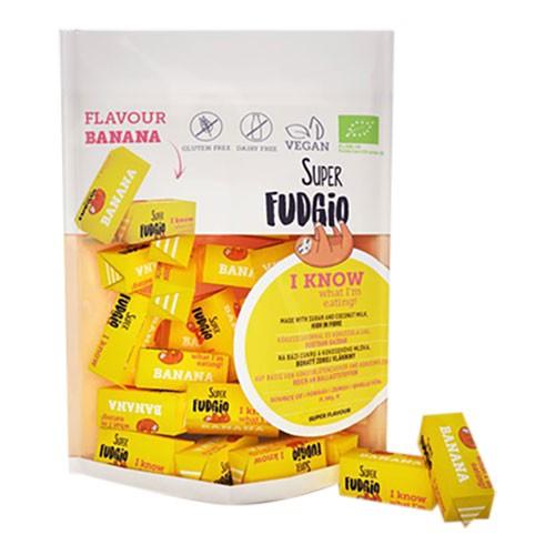 Økologiske Banan Karameller - 150 Gram fra Super Fudgio