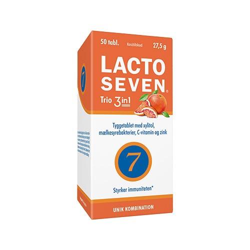 Lacto Seven Trio - 50 Tabletter fra Lactoseven