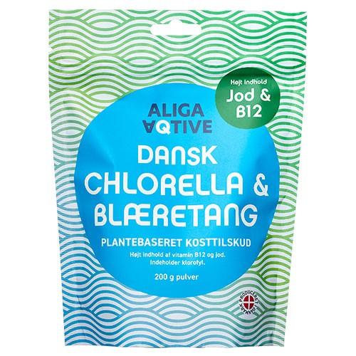 Dansk Chlorella & Blæretang 200 Gram - Økologisk Superfood