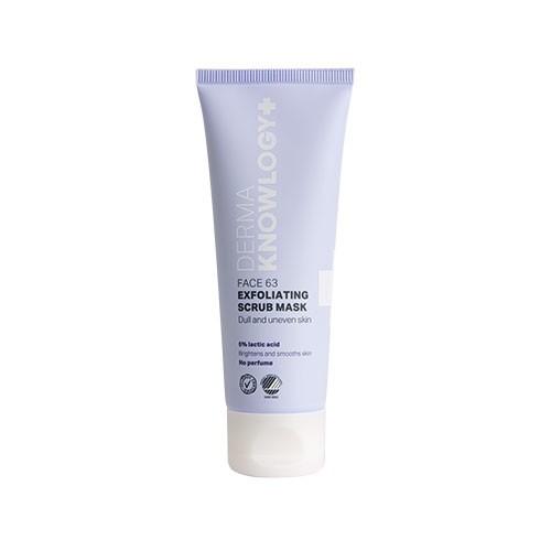 Dermaknowlogy+ Face63 Scrub Maske 75 Ml - Økologisk Pleje