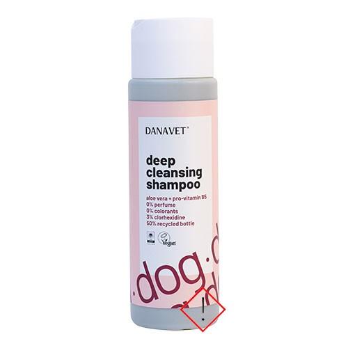Dybt Rensende Shampoo 250 Ml fra Danavet - Økologisk Kvalitet
