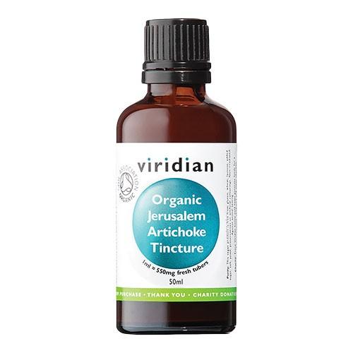 Økologisk Jordskok Tinktur 50 Ml fra Viridian Nutrition