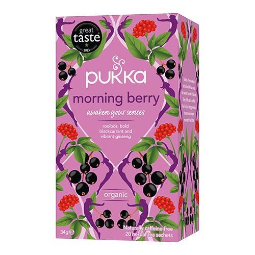 Økologisk Morning Berry Te - 20 Breve fra Pukka