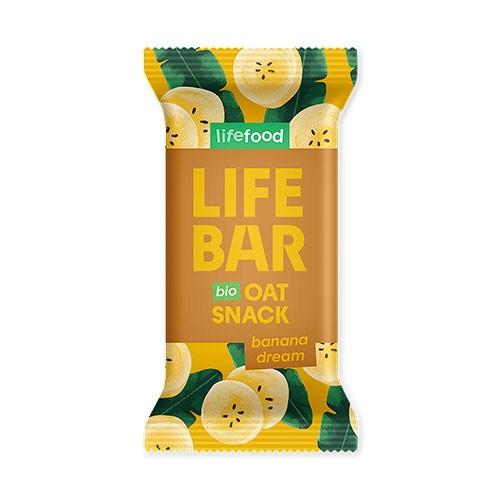 Lifebar Havre Snack - Økologisk Banan Drøm 40g