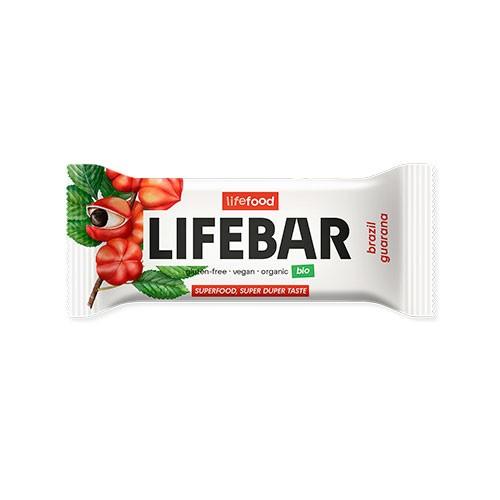 Lifebar med Paranød og Guarana - Økologisk 40 Gram