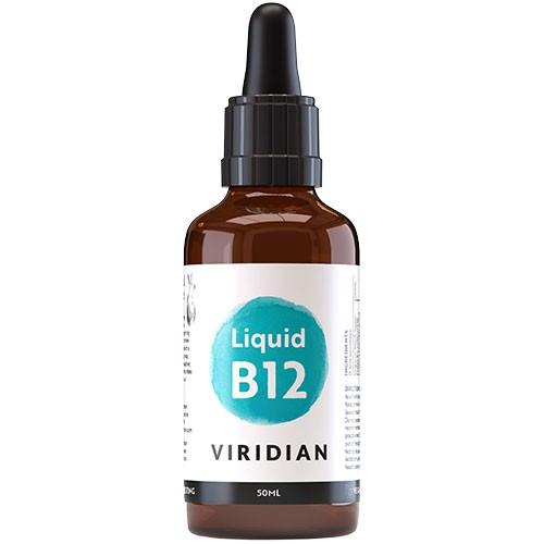 Flydende B12 Vitamin 50 ml fra Viridian Nutrition