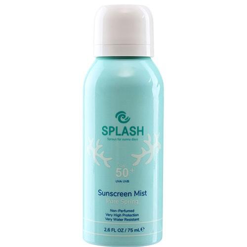 Pure Spring Solbeskyttelsesspray Uden Duft SPF 50+ Rejse 75 ml
