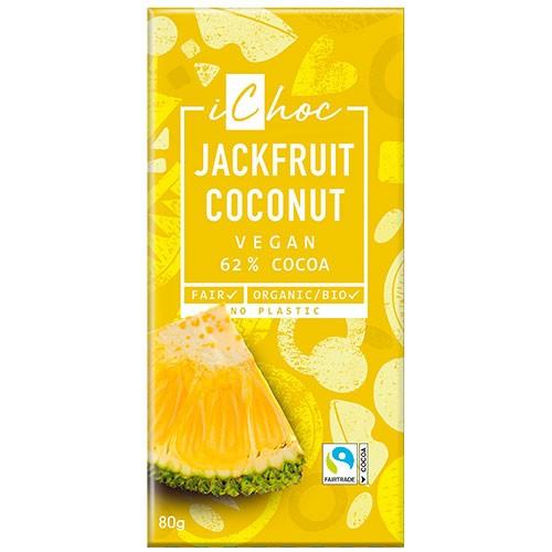 Ichok Økologisk Jackfrugt med Kokos - 80 Gram