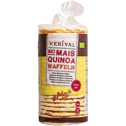 Økologiske Majs Quinoa Vafler 100 Gram fra Verival