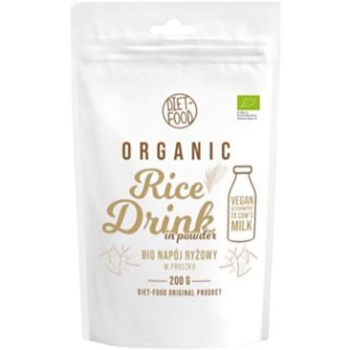 Økologisk Risdrik Pulver 200 Gram fra Diet-food