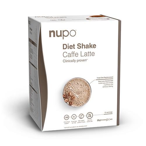 Nupo Diet Shake Caffe Latte 384g – Få energien tilbage!