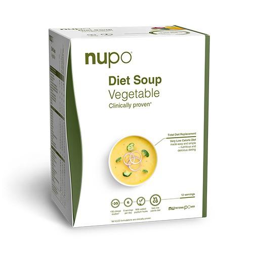 Nupo Diet Soup Vegetable 384g - Sundhedsvenlig Suppe