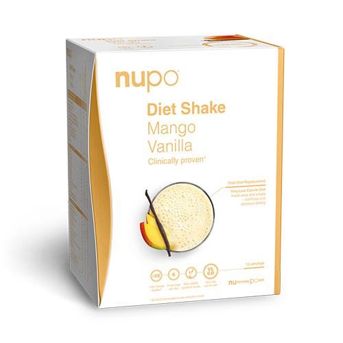 Nupo Diet Shake Mango Vanilje 384 Gram - Økologisk Supermarked