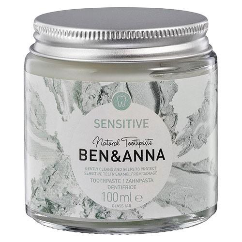 Tandpasta til Sensitive Tænder - Fluorfri 100 ml fra Ben & Anna