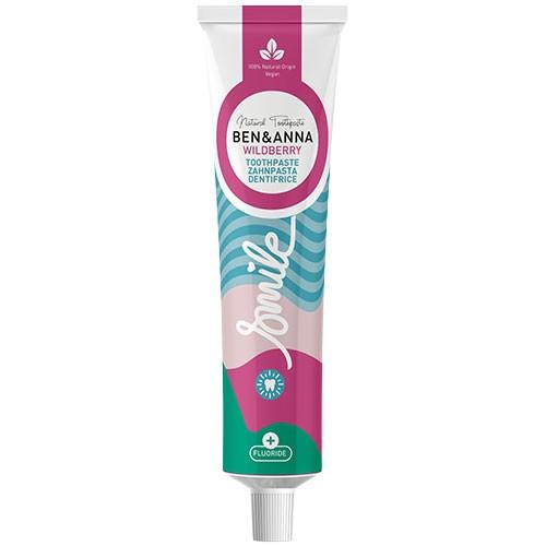 Tandpasta Wildberry med Fluor - 75 ml fra Ben & Anna