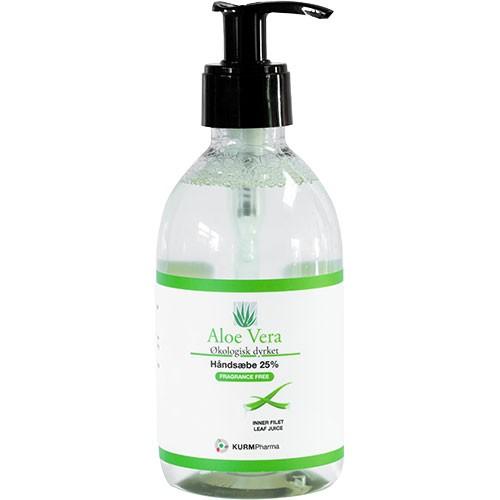 Aloe Vera Håndsæbe 25% - 300 Ml fra Kurm på tilbud!