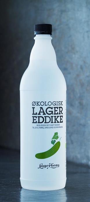 Økologisk Lagereddike 5 % - 1 Liter fra De Jyske Eddikebryggerier