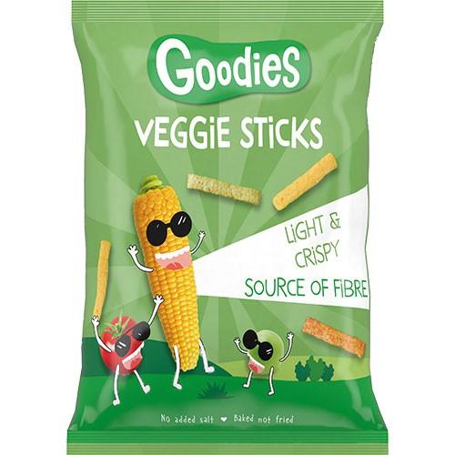 Veggie Sticks 30 Gram fra Goodies - Økologisk Snack