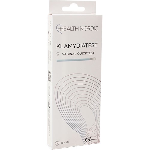 Klamydiatest (vaginal hurtigtest) - 1 stk fra Health Nordic