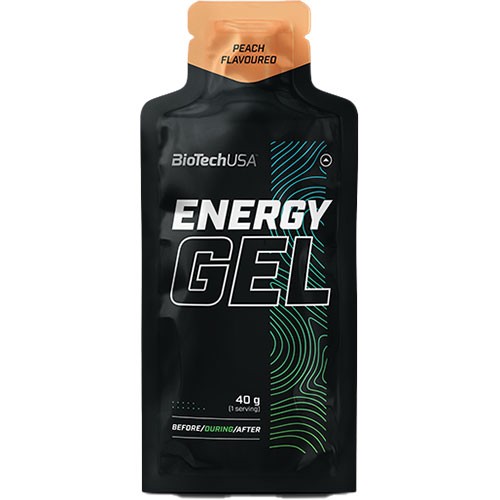 Energi Gel med Fersken - 40 Gram fra Biotechusa