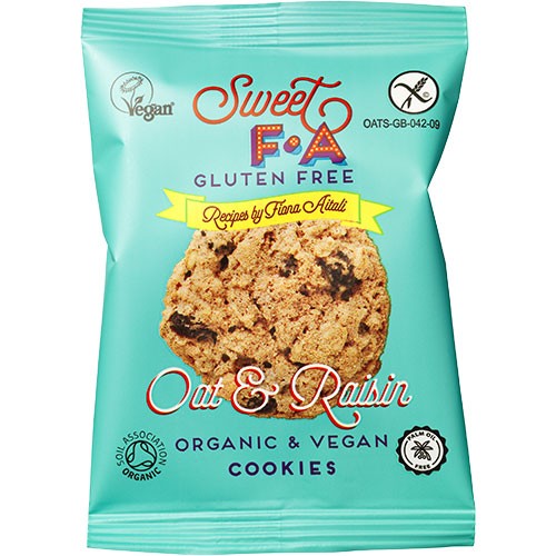 Økologiske Havre- og Rosin Småkager (2 Pak) fra Island Bakery
