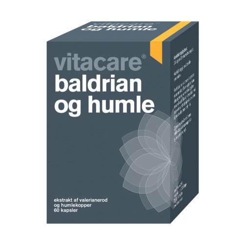 Baldrian og Humle 60 Tab - Sundhedsboost fra Vitacare