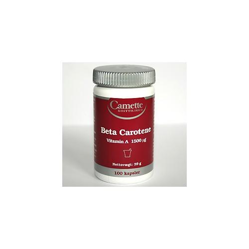 Beta Carotene 100 Kapsler - Økologisk A-vitamin