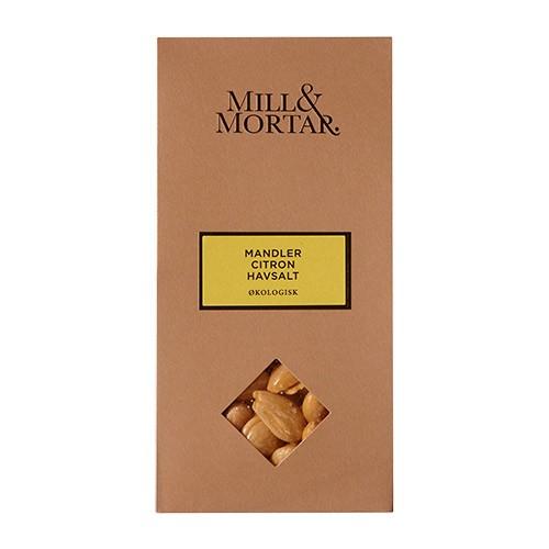 Økologiske Marcona Mandler med Citron - 100 Gram