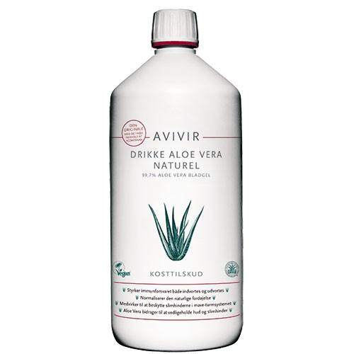 Aloe Vera Drik 1 Ltr fra Avivir - Sundhedstilbud!