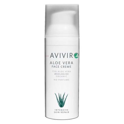 Aloe Vera Ansigtscreme 50 Ml fra Avivir - Økologisk Pleje