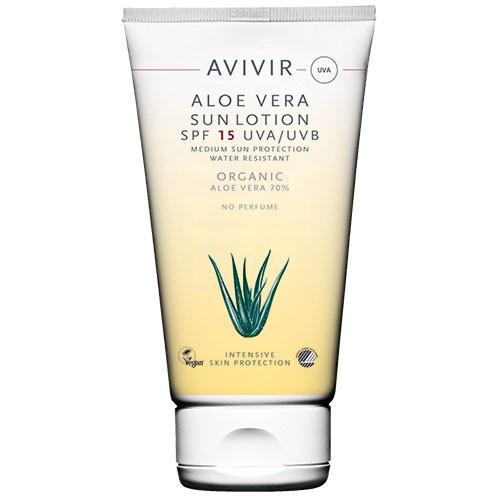 Aloe Vera Solcreme SPF 15 - 150 ml fra Avivir