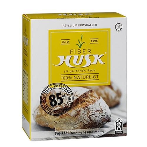 Fiber Husk Glutenfri Bagemiddel 300 Gram - Økologisk Kvalitet
