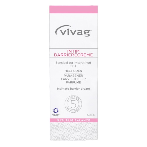 Intim Barrierecreme 50 Ml fra Vivag - Økologisk Pleje