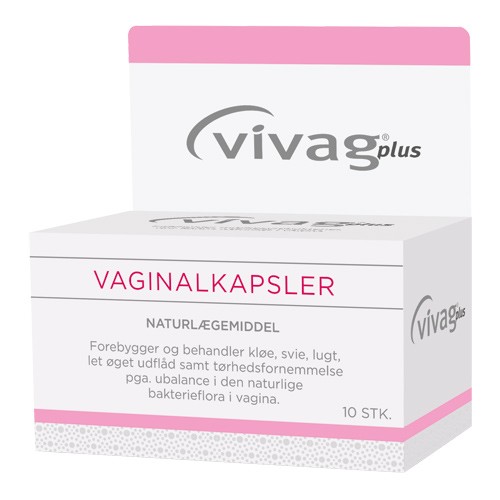 Vaginalkapsler Uden Applikator - 10 stk. fra Vivag