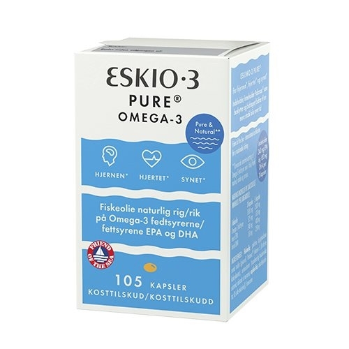 Eskimo 3 Fiskeolie - Sundhed og Omega 3 Tilbud