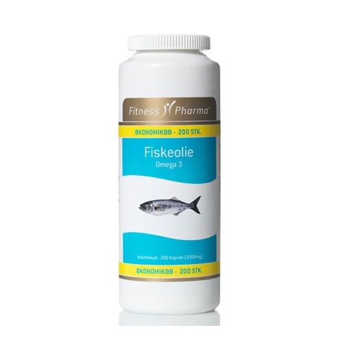 Fiskeolie 200 Kap - Omega 3 til Sundhed