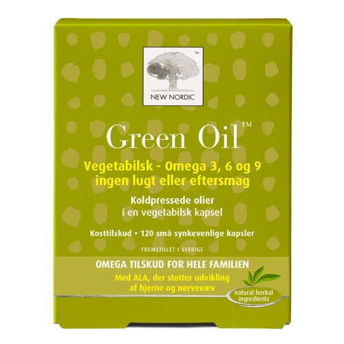 Green Oil 120 Kap - Sundhedsboost fra New Nordic