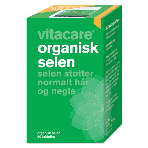 Vitacare Organisk Selen 90 Tabletter – Sundhedstilbud